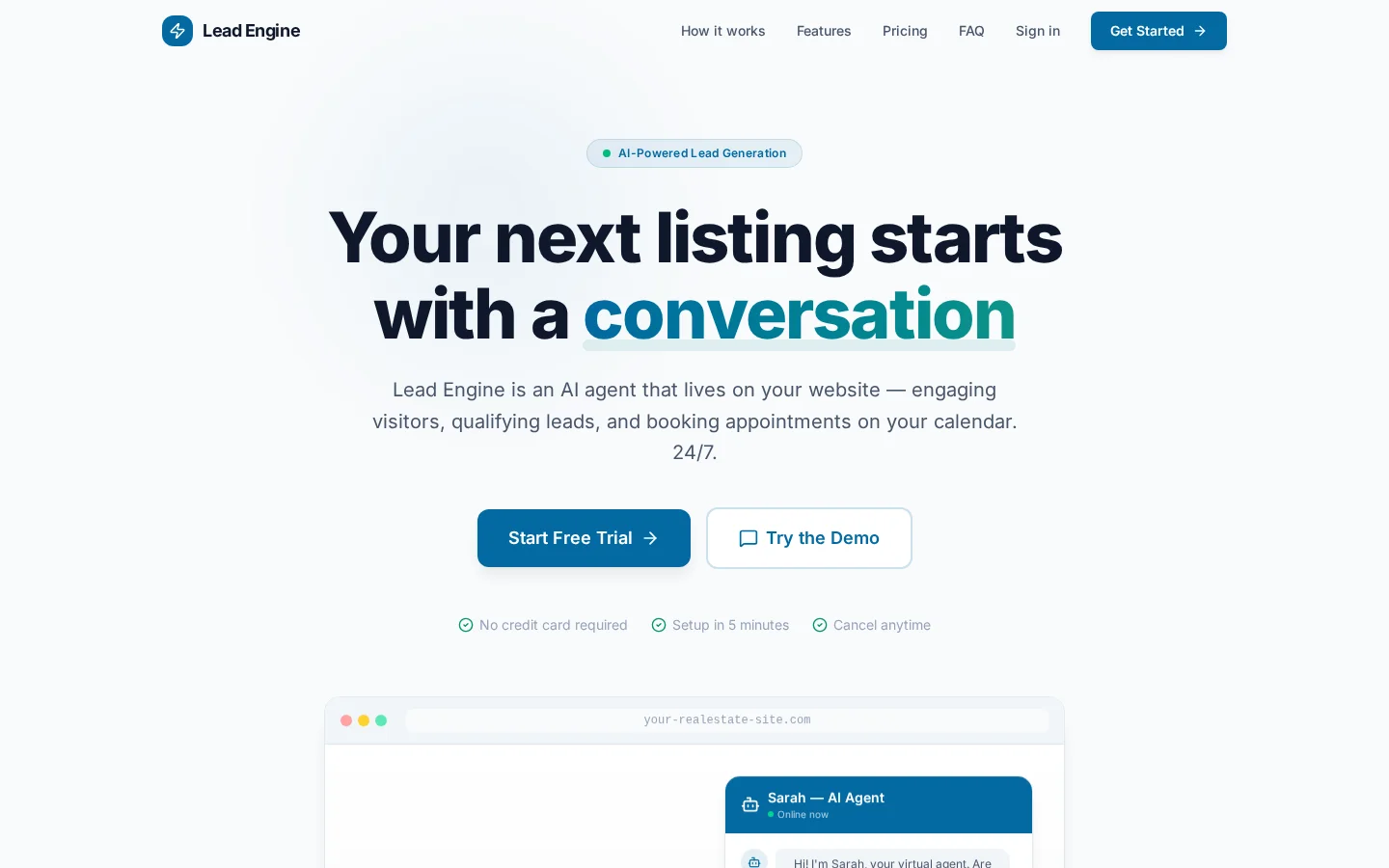 Lead Engine: AI-Powered Real Estate Lead Accelerator